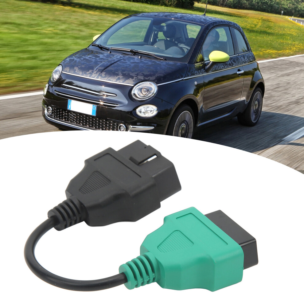 Power Steering Scanner Cable For Fiat Abs Obd2 Ecu Diagnostic Tool Green 8721356522030