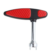 Golf Shoe Spikes Wrench Replacement Spikes Removal Tool Cleat Key For Golf Shoes Black Red