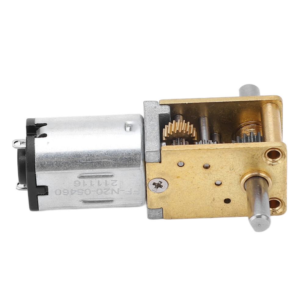 Ga1218 12V 200Rpm Dual Shaft Worm Gear Motor For Appliances And Equipment 8701356522742