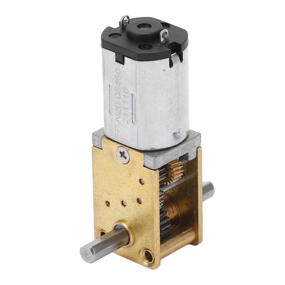 Mini Dc6v 100Rpm Dual Shaft Gear Motor: High Power Easy Install 4231356522779