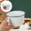 1 Set Snack Nudelschüssel Emaille Mit Und Deckel 4