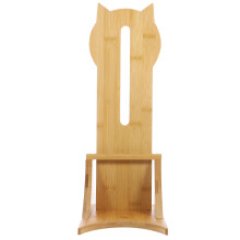 hängendes trinkbrunnen-regal aus massivem holz für
