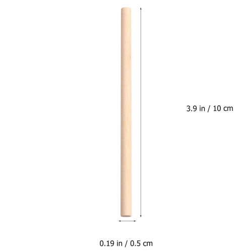 Dowel Rod Bastelstäbchen Holz 100 10 X 0,5 Cm 1