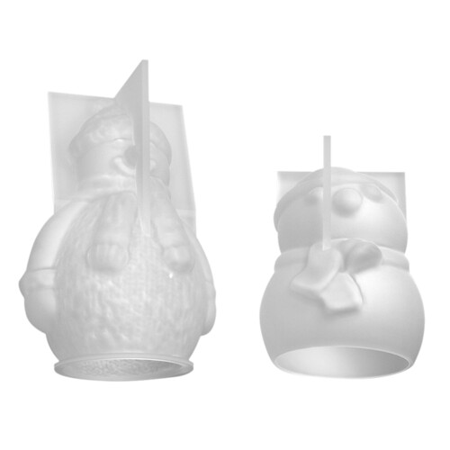 Calendrier De L'Avent 2026 3D Maison De Neige Avec LED - Déco De Bureau Originale - Cadeau Créatif Et Interactif - 2
