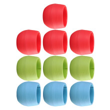 10Stück Gießkanne Runder Kunststoff Blumenkasten Zufallsfarbe