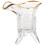 Retro Glasbecher Weinglas Transparent Multifunktionsglas 1