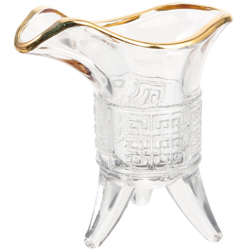 Retro Glasbecher Weinglas Transparent Multifunktionsglas