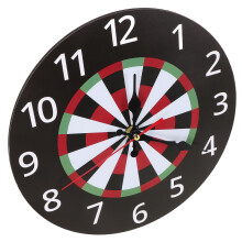 Dartboard Form Wanduhr Stumme Aufhängbare Minimalistisch Wohnzimmer