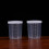 30Stk 100Ml Einweg Kunststoff Messbecher Mit Deckel Transparent 9