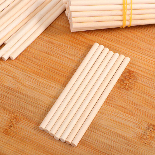 Dowel Rod Bastelstäbchen Holz 100 10 X 0,5 Cm 2