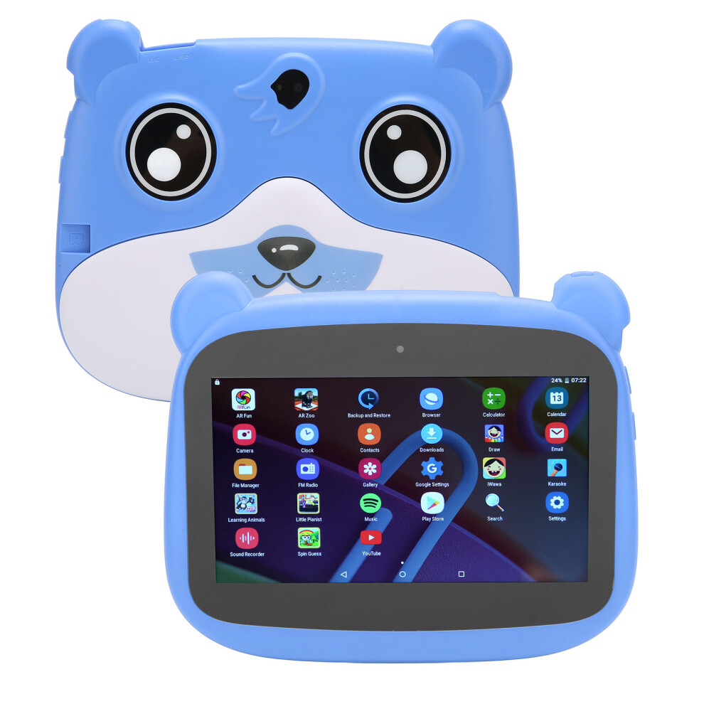 7 Inch Kids Cartoon Bear Tablet, 2GB RAM, 32GB Storage, Android 10-image-OPC-PMH82WQ-NEW