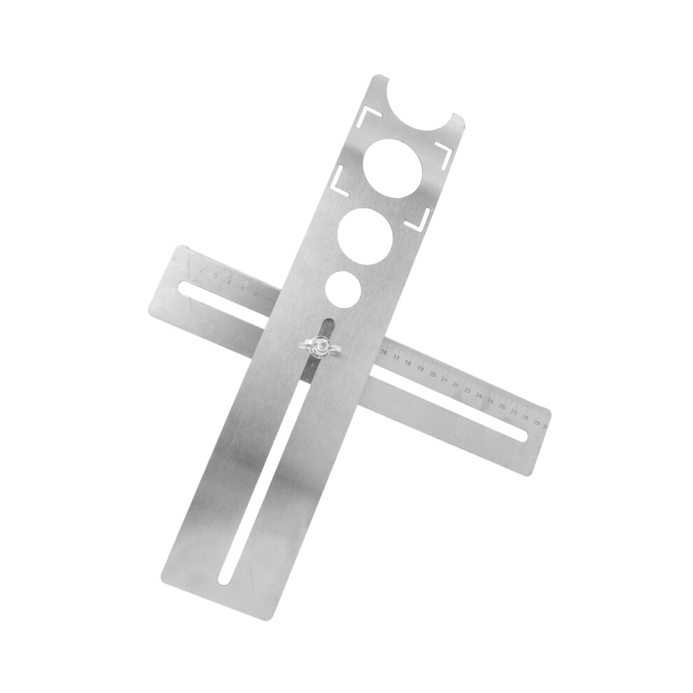 Drill Bit Tiling Tool Accessory Adjustable Drilling Locator Tile Drill Guide Drilling Alignment Tool For Home Use 9084446699364