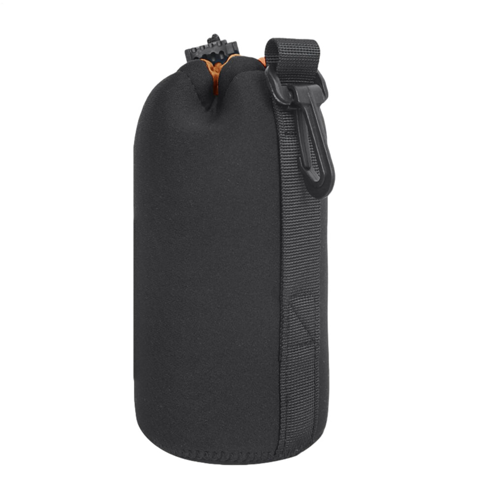 Lens Case Telephoto Lens Case Thick Padded Neoprene Dslr Lens Bag Camera Lens Storage Drawstring Opening 18 Cm 9084446699616