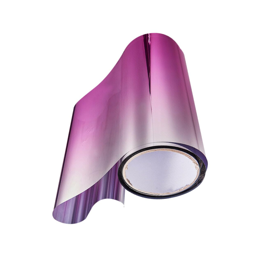 Car Window Thermal Film Uv-Resistant Window Tint For Cars And Trucks Corrosion-Resistant Film Gradient Material Pink 9393856730308