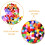 200 -pompons, flauschige diy-handarbeitsmaterialien 7