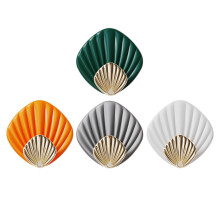 4Stk. Muschelförmige Wandhaken, Hochbelastbar, Für Türen