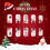 24x Short Square False Nail Full Cover Stick on Nails Christmas 7