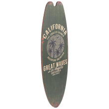 Surfboard Wanddekoration Holz Schild Ornament Wohnaccessoire