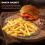 -chipsschale bootform mit netzoptik, snackhalter serviergestell 10