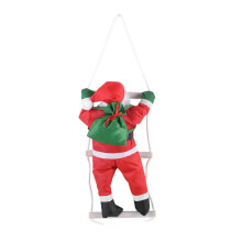Festive Santa Climbing Ladder-small one person ladder