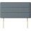 (Double Steel)Plush Velvet Horizontal Lined Headboard 1