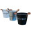 3-teiliges -Eimer-Set Eisen, retro, für und Garten 2
