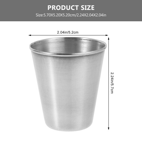 6Stk Whiskey Becher 70Ml Für Bar Und 1