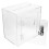 Donation Box Lock Ballot Container Clear Suggestion Raffle Boxes 8