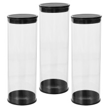 3Pcs Clear Golfbollshållare Skräddarskyddande PVC Rör För Golfväska
