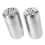 2Pcs Nonrust Steel Pepper Shakers Rustproof Spices Dispenser For 1