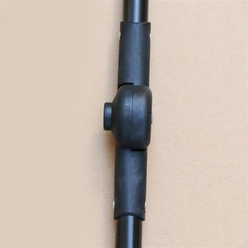 Camping Wagon Cart Trolley Handle Joint Replacement 22mm ID Plastic 210 Degree Bend For Smooth Push And Pull Operations 2