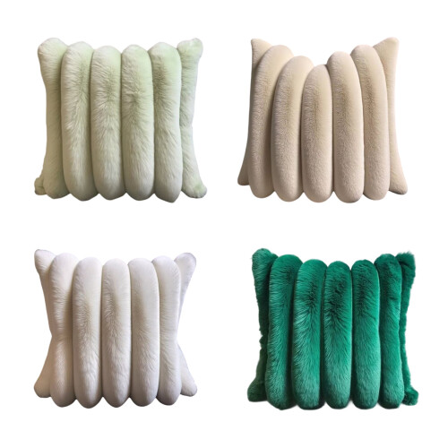 Soft Pillow Case Textured Stripe Multipurpose Use-50 50 M 1