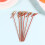 200Pièces Brochettes Fruit Bambou Rouge Épaisses Pour Buffet 3