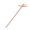 200Pièces Brochettes Fruit Bambou Rouge Épaisses Pour Buffet 6