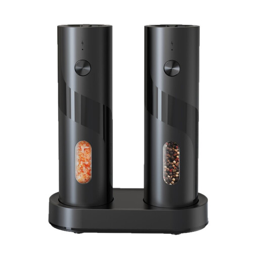 Electric Peppers Mill Rechargeable Battery Adjustable Texture