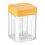 Spices Organiser Transparent Multi Compartment Kitchen-Yellow 1