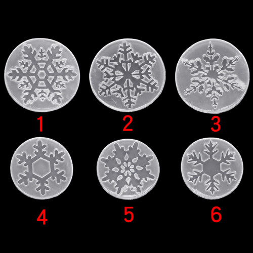 Christmas Theme Shape Design Silicone Material Fondant Mold-6 1
