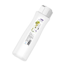 Food Safe Plastic Water Bottle For Hot Drink Cold-White lid 1L