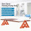 2 pcs Stackable Painting Racks for Doors Interior Exterior Drying Supports 7