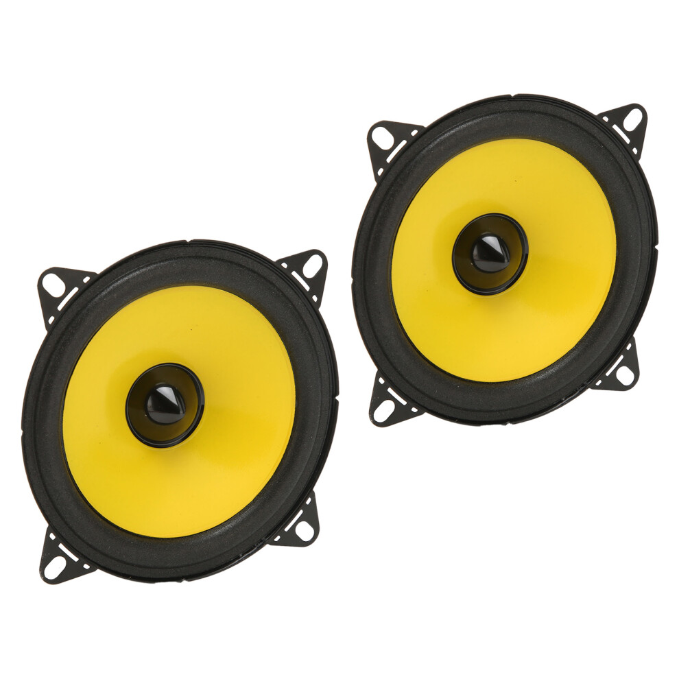 Pair Of 4In Car Coaxial Speakers 300W Full Range For Audio System Modification 4921356526531