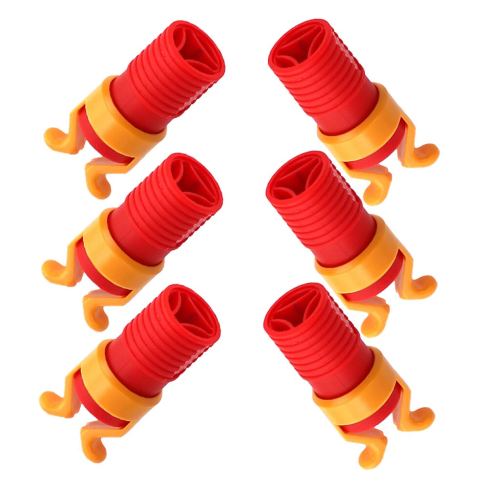 Screw Holders 6-Piece Plastic Bit Holders For Impact Drivers, Screw Retainer Fixing Tools, Woodworking Gripper Clamps 9067246408961