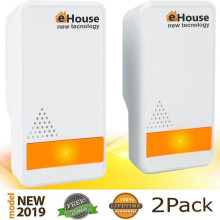 (2 Pack) Indoor Electronic Plug-In Get Rid Of - Rodents Squirrels Mice Rats Insects - Roaches Spiders Fleas Bed Bugs Flies Ants