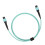 1M 8 Core MPO Fiber Cable - Seamless Data Transfer with OM3 Technology 8