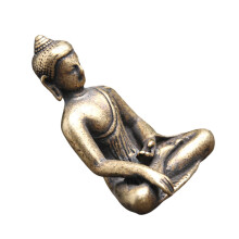 Kreative Messing Buddha Form Desktop Büro Hauswärmen Buddha