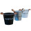 3-teiliges -Eimer-Set Eisen, retro, für und Garten 3