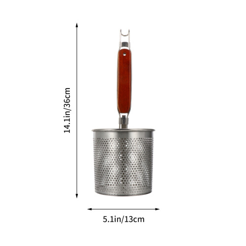 Küchen Koch Bratensieb Silber 1