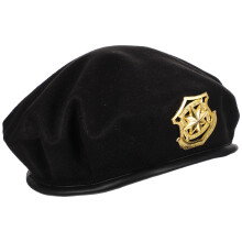 Vintage-Beret für Damen, verstellbares Wollberet, Kopfbedeckung