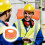 Hard Hat Zonneklep Met Halsbescherming Voor Constructie 8