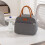 Sturdy Leak proof Lunch Box Organizers Easy cleaning-Gray 4