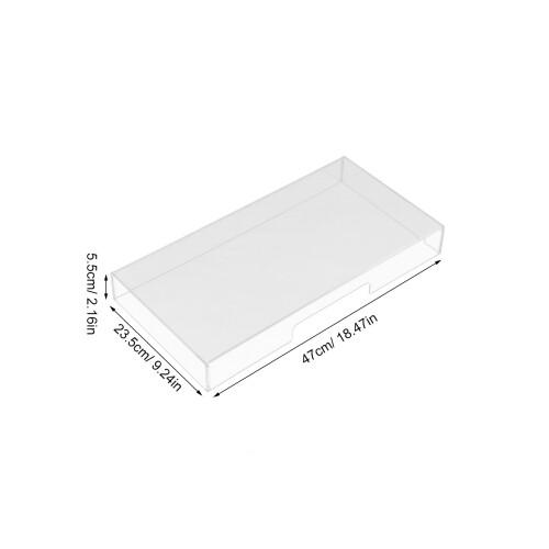 Acryl Tangentbordsöverdrag Transparent Dammskydd Protector 2